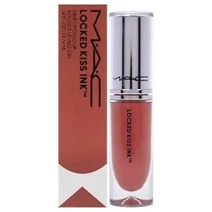 Mac Locked Kiss Ink Lipcolor - Mull It Over And Over For Women - 0.14 Oz Lipstick