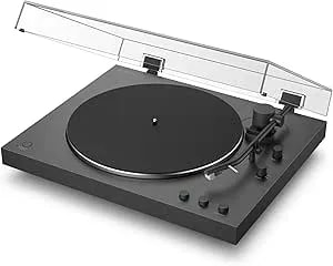 Sony Ps-lx3bt Wireless Bluetooth Turntable (2026 Model) : Fully Automatic Belt Drive Vinyl Record Player With Built-In Phono Eq, Black