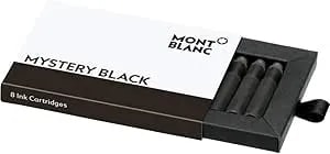 Mont Blanc Ink Cartridges, Mystery Black (105191)