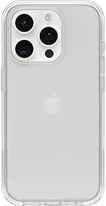 Otterbox Iphone 15 Pro (Only) Symmetry Clear Series Case - Clear, Ultra-Sleek, Wireless Charging Compatible, Raised Edges Protect Camera & Screen