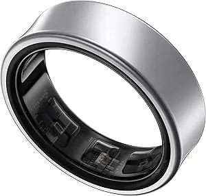 Samsung Galaxy Ring, Ai Smart Ring, Size First W/Sizing Kit, No App Subscription, Fitness Monitor, Sleep Tracker, Up To 7-Day Battery, Size 12, Titanium Silver [Us Version, 1yr Manufacturer Warranty]