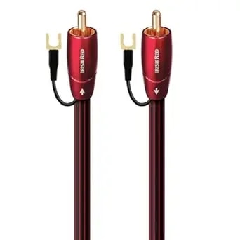 Audioquest 8m Irish Red Rca Audio Cable Black - Audio Cables (Rca, Rca, 8 M, Black)
