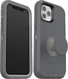 Otterbox + Pop Defender Series Case For Iphone 11 Pro (Not 11/11 Pro Max) Non-Retail Packaging - Howler Grey