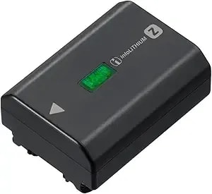 Sony npfz100 Z-Series Rechargeable Battery Pack For Alpha a7 Iii, a7r, a9 Digital Cameras Black, 7.2v
