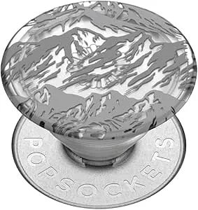 Popsockets Adhesive Phone Grip, Holder, Phone Stand, Nature - Popplant Mountains