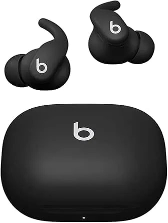 Beats Powerbeats Fit - Wireless Noise Cancelling Workout Earbuds With Secure-Fit Wingtips, Up To 30-Hour Battery Life, Sweat & Water Resistant, Apple & Android Compatible - Jet Black