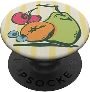 Popsockets Phone Grip, Fruit Design - Fruit Salad Popsockets Adhesive Popgrip