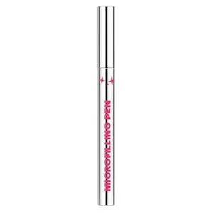 Microfilling Eyebrow Pencil And Eyebrow Pen Brow Pen For Natural Hair-Like Strokes, Precise Definition And Fuller-Looking Brows With Multi-Prong Tip Silver Tube For Easy On-The-Go Use