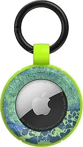 Otterbox Air Tags Case - Rugged Series - Secure Holder - Quick Install - Includes Durable Carabiners - Realtree Camo Green