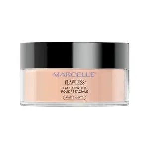 Marcelle Loose Setting Face Powder, Translucent, Talc-Free, Mattifying, Natural & Smooth Finish, Flawless Complexion, Long-Lasting, Hypoallergenic, Fragrance-Free, Cruelty-Free, 1.94 Oz.