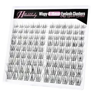 Manga Lash Clusters 8-16mm Natural Cluster Eyelash Extensions 108 Pcs Wispy Eyelash Clusters C Curly Individual Lashes PestañAs Postizas Diy Eyelashes