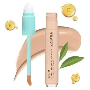 Lamel Oh My Clear Face Concealer - Vitamin E & Tea Tree Extract - Skin Care, Moisturizing & Waterproof - Vegan Formula - Brightening & Protection, 402-0,23 Fl.Oz