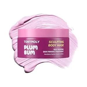 Tonymoly Plum Bum Self-Sculpting Body Mask – Firming & Smoothing Treatment For Soft, Even-Toned Skin, Boosts Circulation & Texture Improvement, Clinically Tested