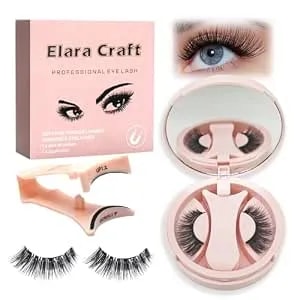 Magnetic Eyelashes,Reusable No Glue Magnetic Lashes, Lightweight Soft And Comfortable False Eyelashes For Daily Makeup(l11)