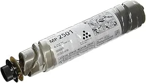 Ricoh Genuine 841768 Black Laser Toner Cartridge, Yield Up To 9000 Pages For The Lanier Mp 2501 Sp, Savin Mp 2501 Sp & Aficio Mp 2501 Sp Printers