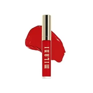Milani Stay Put Longwear Liquid Lipstick - Smudge-Proof, Kiss-Proof, And Fade-Resistant Formula For All-Day Wear - Red Flag