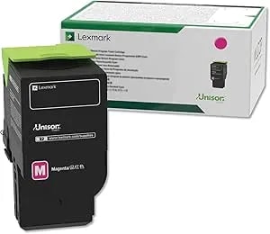 Lexmark c231hm0 Magenta High Yield Return Program Cartridge Toner, Grey