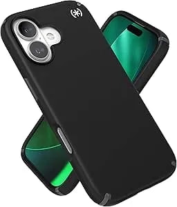 Speck presidio2 Pro For Iphone 17 Case, Magsafe-Compatible, Slim Protective Case, Black/Slate Grey/White