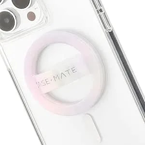 Case-Mate Soap Bubble Magsafe Phone Grip - Detachable Holder For Hand - Thin Collapsible Soft Loop Magnetic Phone Grip For Iphone 17 Pro Max /16 Pro Max/15/14/13/12/Pixel 10 - Iridescent