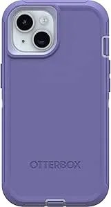 Otterbox Iphone 15, Iphone 14, & Iphone 13 (Only) - Defender Series Case - Mountain Majesty (Purple) - Case Only - Rugged & Durable - With Port Protection - Non-Retail Packaging