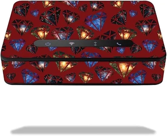 Mightyskins Skin Compatible With Amazon Echo Connect - Diamond Galaxy - Protective, Durable, And Unique Vinyl Decal Wrap Cover - Easy To Apply, Remove, And Change Styles - Made In The Usa