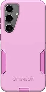 Otterbox Samsung Galaxy s24+ Commuter Series Case - Run Wildflower (Pink), Slim & Tough, Pocket-Friendly, With Port Protection