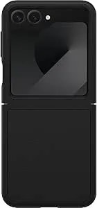 Otterbox Galaxy Z flip6 Thin Flex Series Case - Black, Ultra-Slim, Hard Case With Soft Edges, 5g And Wireless Charging Compatible