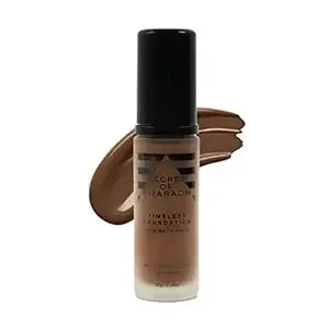 Ebin New York Secret Of Pharaoh Timeless Foundation – Truffle - Buildable Coverage Satin Matte Finish Oil Absorbing All-Day Lasting Lightweight Formula