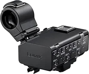 Panasonic Lumix DMW-XLR2 XLR Microphone Adaptor For 4ch Audio Recording, High Resolution Sound Recording, And 32-Bit Float Recording