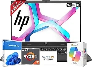 Hp 2026 New 15.6" Fhd Anti-Glare Business Laptop With Ms 365 For The Web, Amd Ryzen 7 7730u(Outperforms Intel Core i9-11950h), 8gb ddr5, 256gb Pcie, Wi-Fi 6, 14.5-Hour Battery Life, Windows 11 Pro