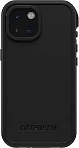 Otterbox Iphone 15 (Only) Frē Series Waterproof Case With Magsafe (Designed By Lifeproof) - Black, Waterproof, 60% Recycled Plastic, Sleek And Stylish