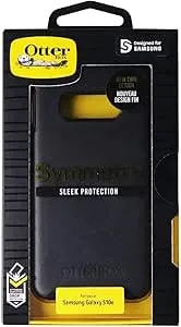 Otterbox Galaxy s10e Symmetry Series Case - Black, Ultra-Sleek, Wireless Charging Compatible, Raised Edges Protect Camera & Screen
