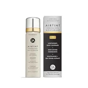 Jerome Alexander Magicminerals Airtint Tinted Moisturizer Airbrush Spray Light Shade - Tinted Moisturizer Spray With Anti-Aging Ingredients - Light Medium