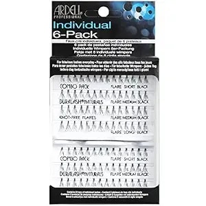 6 Pack Knot-Free Individuals Combo Black