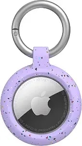 Otterbox - Core Series Airtag Case - Secure & Protective Airtag Holder, Easy Installation & Snug Fit, Incudes Durable Carabiner (Mardi Gras) - Protective Airtag Holder, Durable Carabiner, Secure Fit, Easy Installation, Everyday Carry