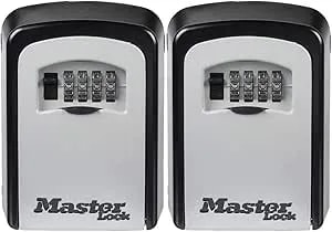 Key Storage Lock, Resettable, Holds 5