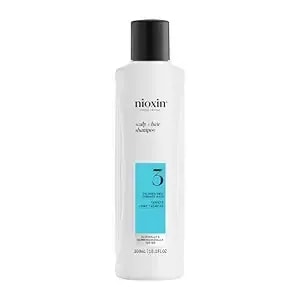 Nioxin System 3 - Scalp & Hair Shampoo - Colored, Dry, & Damaged Hair - Hair With Light Thinning - Maintain Vibrant Color - Cleanse, Strengthen & Nourish With Niacinamide & Biotin