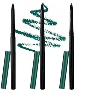 Emerald Retractable Eye Liner - Pack Of 3- Glimmer Series