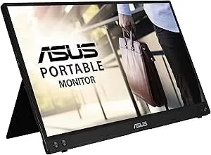 Asus Zenscreen 15.6” 1080p Portable Monitor (mb16acvr) - Full Hd, Ips, Eye Care, Flicker Free, Blue Light Filter, Kickstand, Usb-C Power Delivery, For Laptop, Pc, Phone, Console