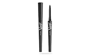 Pupa Milano Vamp! Waterproof Eye Pencil 100 Iconic Black - Rich, Cream Liner Pencil To Make Eyes Pop - Long Lasting, Smudge, Tear, Sweat, And Waterproof Formula - 0.12 Oz