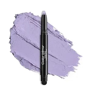 Cream Waterproof Hypoallergenic Eyeshadow Stick, Long Wear Metallic Glitter Matte Eye Shadow Pencil With Makeup Brush, Eye Brightener, 40 Periwinkle Matte