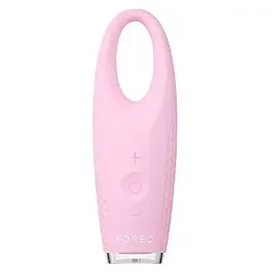Foreo Iris 2 Lymphatic Drainage Eye Massager - Dark Eye Circle Remover & Eye Bags Remover - Enhanced Under Eye Cream Absorption -Anti Wrinkle Eye Puffiness Reducer 2 -Year Warranty - Pearl Pink - Eye Massager, Dark Circles, Puffiness, Eye Bags, Lymphatic