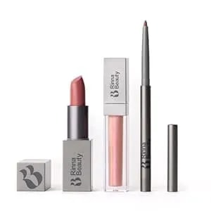 Rinna Beauty Lip Kit - Rodeo Drive - All In One Perfect Rose Lip Color - Includes Lipstick, Lip Gloss, And Lip Liner - Vegan Formula, Long-Lasting, Anti-Aging, Moisturizing, Cruelty-Free - 1 Each