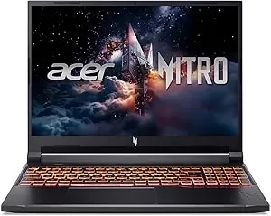 Acer Nitro V Gaming Laptop - Intel Core 7 Processor 240h - Nvidia Geforce Rtx 5050 Laptop Gpu - 16" Wuxga Ips 180hz Display - 16gb ddr5 - 1tb Gen 4 Ssd - Wi-Fi 6 - Backlit Kb - anv16-72-73ew