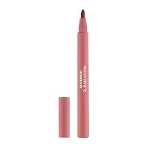 Covergirl Outlast, 10 Sugey Girl, Lipstain, Smooth Application, Precise Pen-Like Tip, Transfer-Proof, Satin Stained Finish, Vegan Formula, 0.06oz