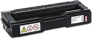 Ricoh 406477 Print Cartridge For Select Models, Magenta