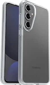 Otterbox Samsung Galaxy s24 Fe React Series Case - Clear, Ultra-Thin, Pocket-Friendly, Raised Edges Protect Camera & Screen, Wireless Charging Compatible