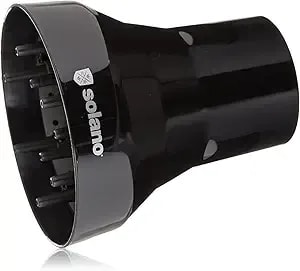 Solano Universal Softstyler Diffuser - Italian Made - Eliminates Frizz - Keeps Texture & Shape Of Curls - Creates Volume