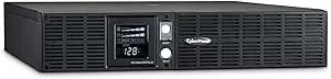 Cyberpower or1500lcdrtxl2u Smart App Lcd Ups Battery Backup And Surge Protector, 1500va/1125w, 8 Outlets, Avr, 2u Rack/Tower, Ul Certified