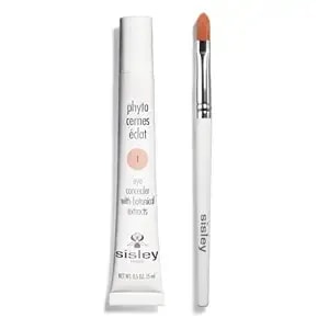 Sisley Paris Phyto-Cernes Eclat, No. 1 - 15 Ml - Eye Concealer - Tinted Anti-Dark Circles Product - Instantly Masks Dark Circles & Targets Puffiness - Natural, Long-Wear Finish - Includes Brush